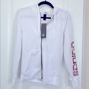 Adidas NWT Zip-up sweatshirt